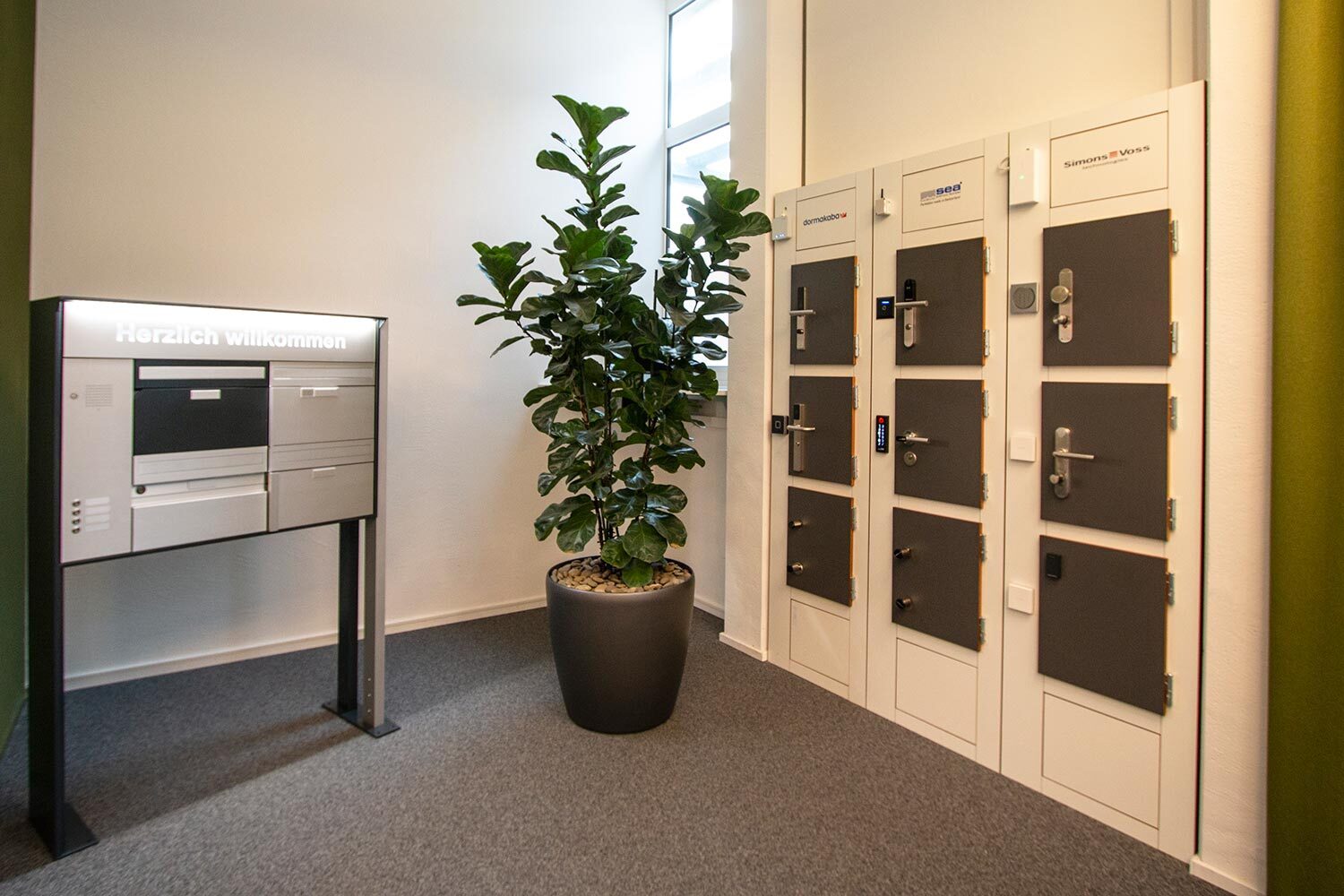 Ausstellung Schliesstechnik