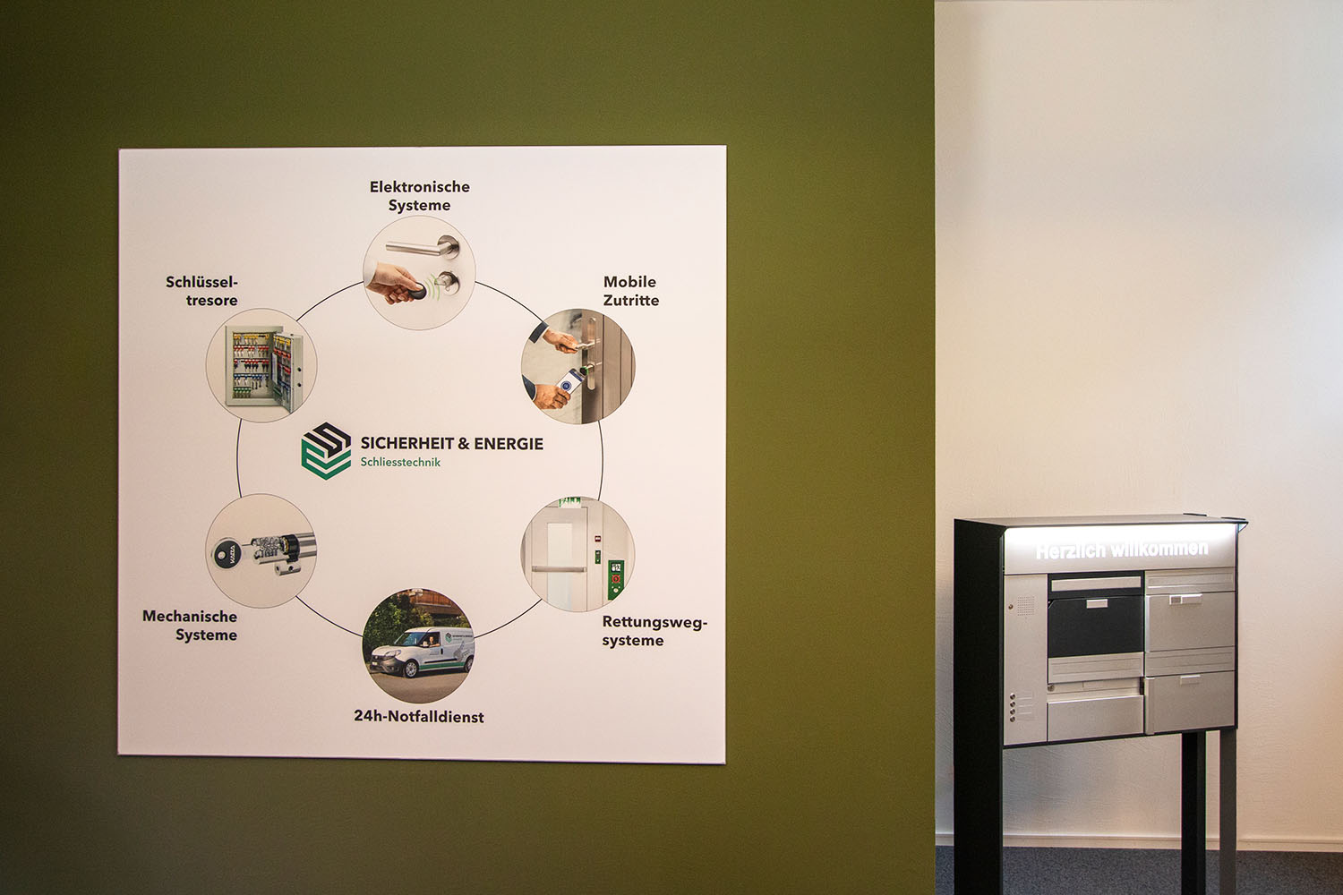 Ausstellung Schliesstechnik